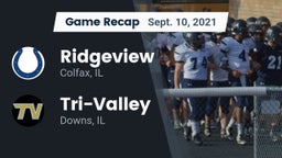 Recap: Ridgeview  vs. Tri-Valley  2021