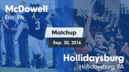 Matchup: McDowell vs. Hollidaysburg  2016