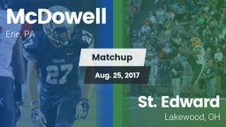 Matchup: McDowell vs. St. Edward  2017