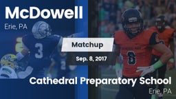 Matchup: McDowell vs. Cathedral Preparatory School 2017