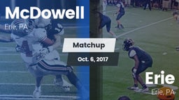 Matchup: McDowell vs. Erie  2017