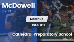 Matchup: McDowell vs. Cathedral Preparatory School 2018