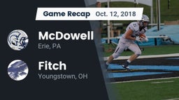 Recap: McDowell  vs. Fitch  2018
