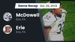 Recap: McDowell  vs. Erie  2018