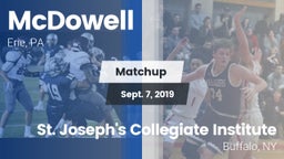 Matchup: McDowell vs. St. Joseph's Collegiate Institute 2019