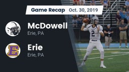 Recap: McDowell  vs. Erie  2019