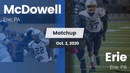 Matchup: McDowell vs. Erie  2020