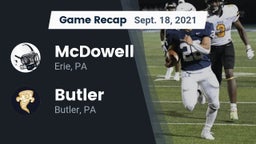 Recap: McDowell  vs. Butler  2021