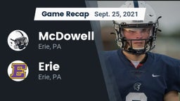 Recap: McDowell  vs. Erie  2021