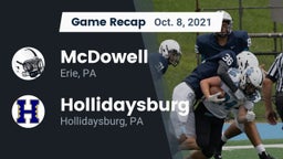 Recap: McDowell  vs. Hollidaysburg  2021