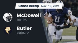 Recap: McDowell  vs. Butler  2021