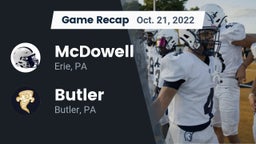 Recap: McDowell  vs. Butler  2022