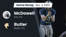 Recap: McDowell  vs. Butler  2022