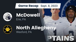 Recap: McDowell  vs. North Allegheny  2023