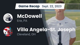 Recap: McDowell  vs. Villa Angela-St. Joseph  2023