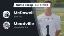 Recap: McDowell  vs. Meadville  2023