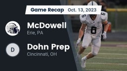 Recap: McDowell  vs. Dohn Prep 2023