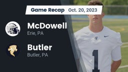 Recap: McDowell  vs. Butler  2023