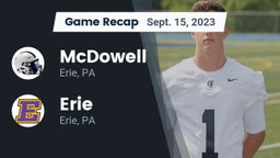 Recap: McDowell  vs. Erie  2023