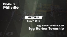 Matchup: Millville vs. Egg Harbor Township  2016