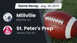 Recap: Millville  vs. St. Peter's Prep  2019