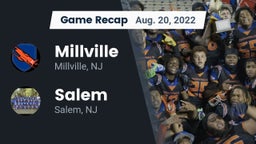 Recap: Millville  vs. Salem  2022