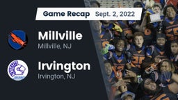 Recap: Millville  vs. Irvington  2022