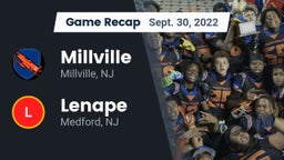 Recap: Millville  vs. Lenape  2022