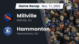 Recap: Millville  vs. Hammonton  2022