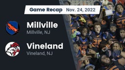 Recap: Millville  vs. Vineland  2022