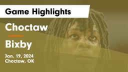 Choctaw  vs Bixby  Game Highlights - Jan. 19, 2024