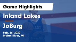 Inland Lakes  vs JoBurg Game Highlights - Feb. 26, 2020
