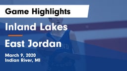 Inland Lakes  vs East Jordan  Game Highlights - March 9, 2020