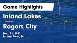 Inland Lakes  vs Rogers City  Game Highlights - Dec. 21, 2022