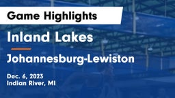 Inland Lakes  vs Johannesburg-Lewiston Game Highlights - Dec. 6, 2023
