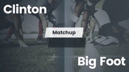 Matchup: Clinton vs. Big Foot  2016