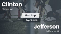 Matchup: Clinton vs. Jefferson  2016