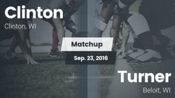 Matchup: Clinton vs. Turner  2016
