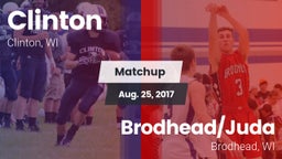 Matchup: Clinton vs. Brodhead/Juda  2017