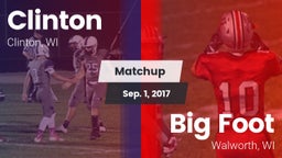 Matchup: Clinton vs. Big Foot  2017