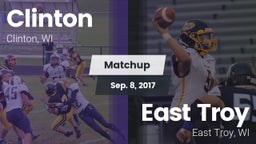 Matchup: Clinton vs. East Troy  2017