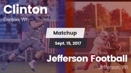 Matchup: Clinton vs. Jefferson Football 2017