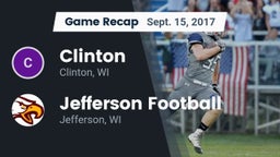 Recap: Clinton  vs. Jefferson Football 2017