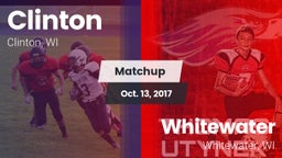 Matchup: Clinton vs. Whitewater  2017