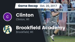Recap: Clinton  vs. Brookfield Academy  2017