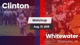 Matchup: Clinton vs. Whitewater  2018
