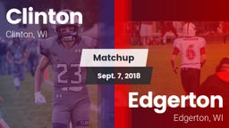 Matchup: Clinton vs. Edgerton  2018