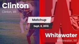 Matchup: Clinton vs. Whitewater  2019