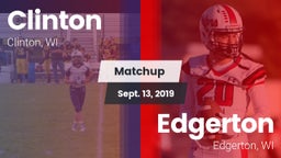 Matchup: Clinton vs. Edgerton  2019