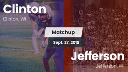 Matchup: Clinton vs. Jefferson  2019